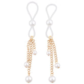 Sex & Mischief Pearl Nipple Ties Nipple Stimulators